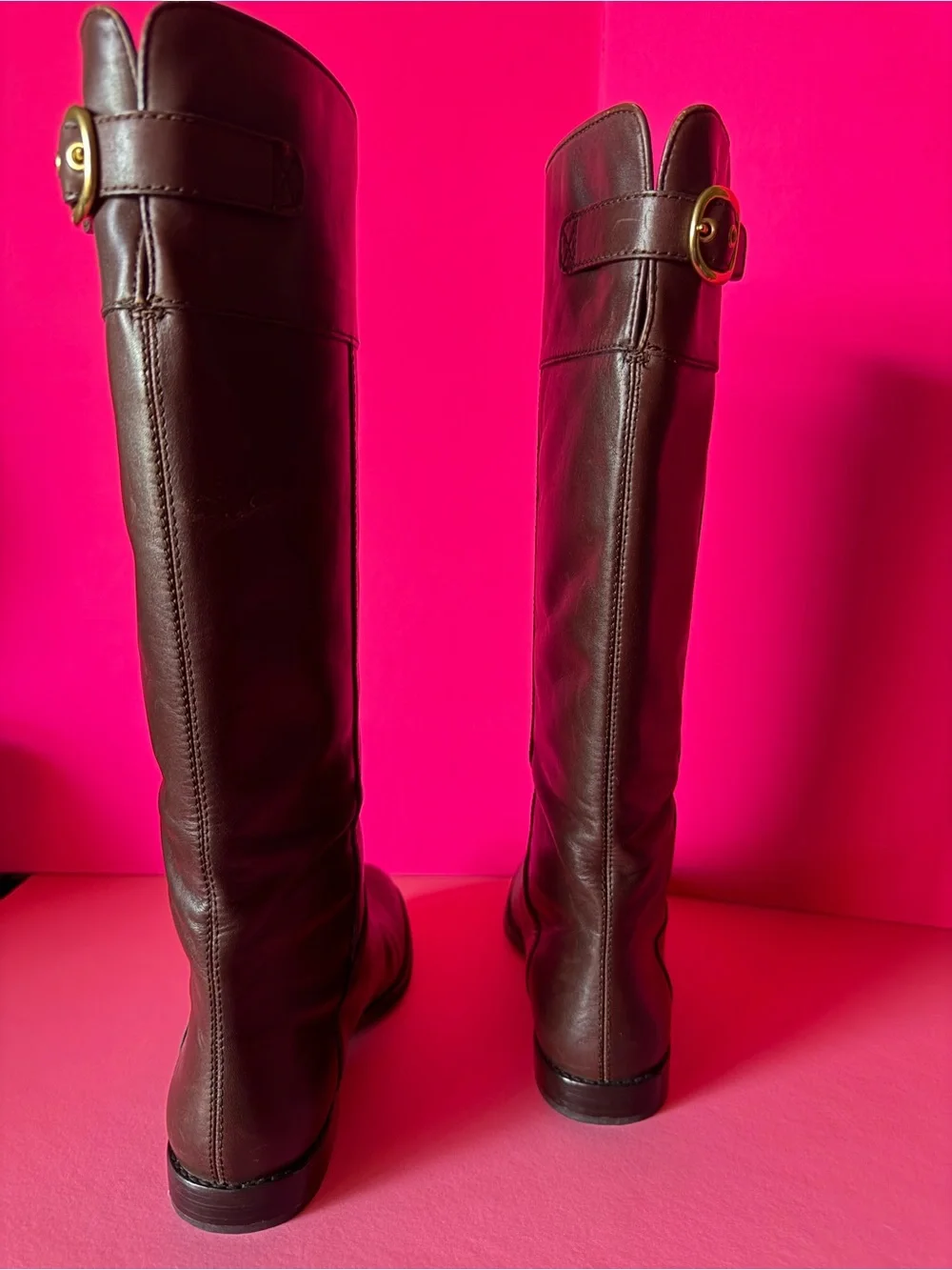 Coach tall leather
